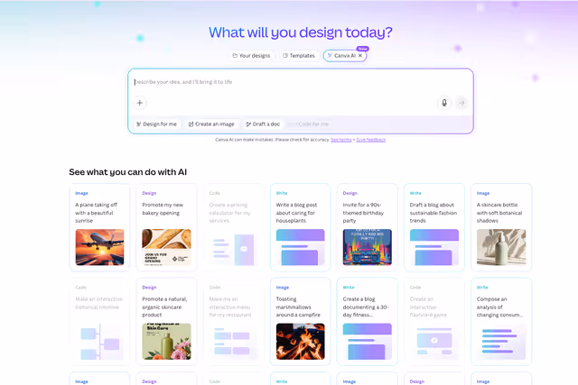 Canva AI
