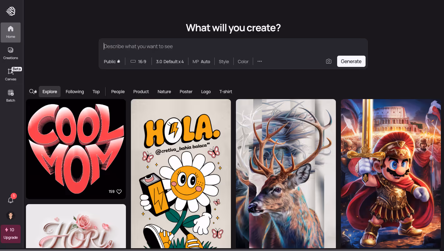 Ideogram screenshot