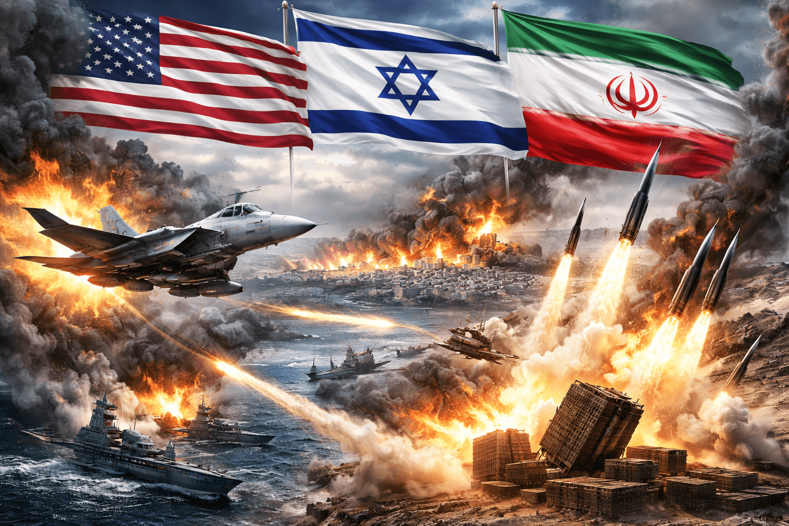 War Between the U.S., Israel, and Iran Escalates as Conflict Enters Third Week