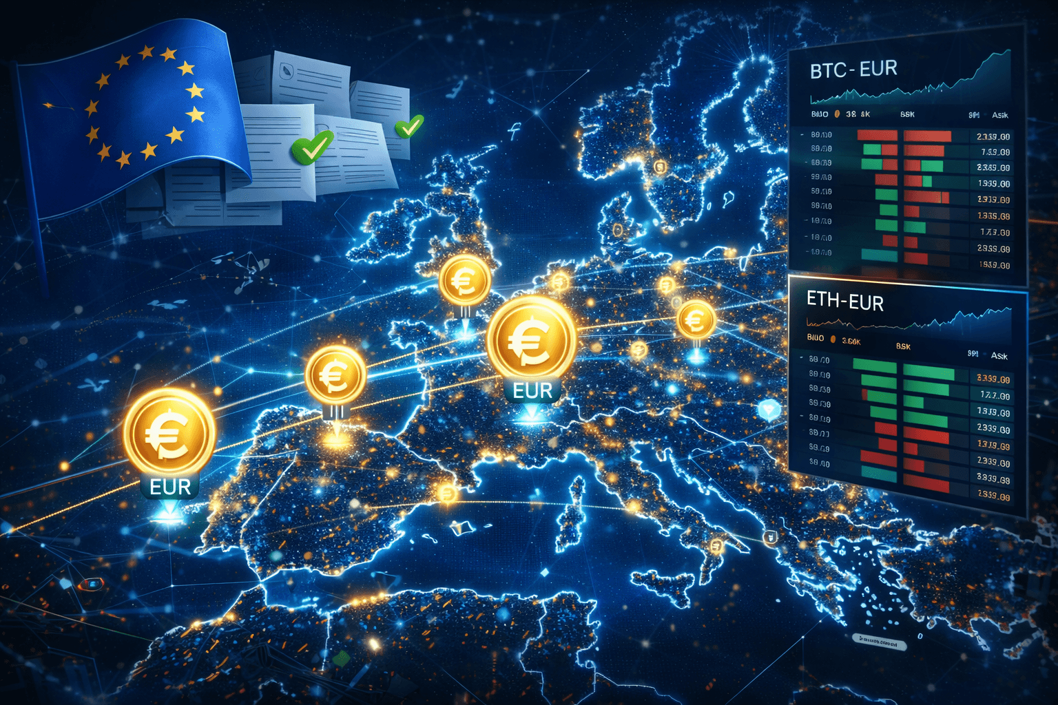 Europe’s Stablecoin Surge: MiCA Doubles Euro Crypto Market