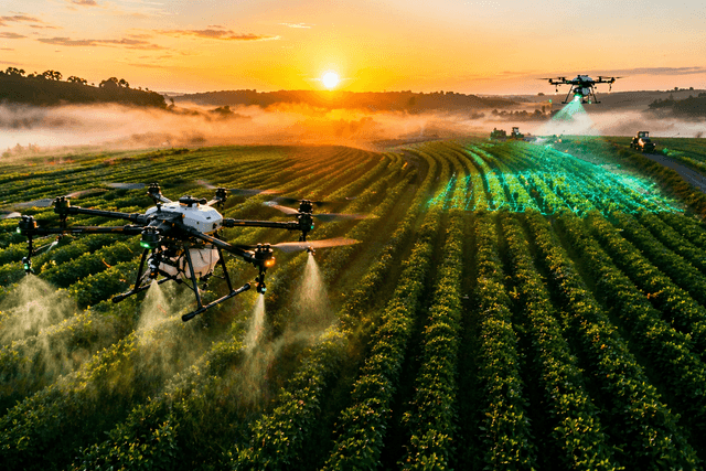 Agricultural drones are getting smarter for large farm holdings