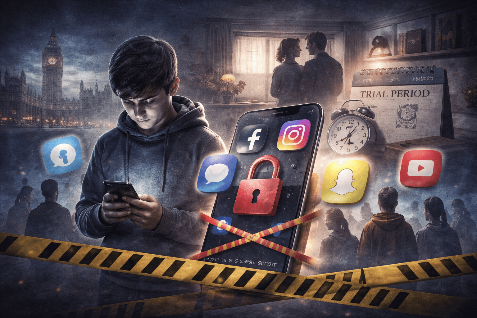 Britain’s Social Media Ban Trial Is Really A Test Of State Confidence