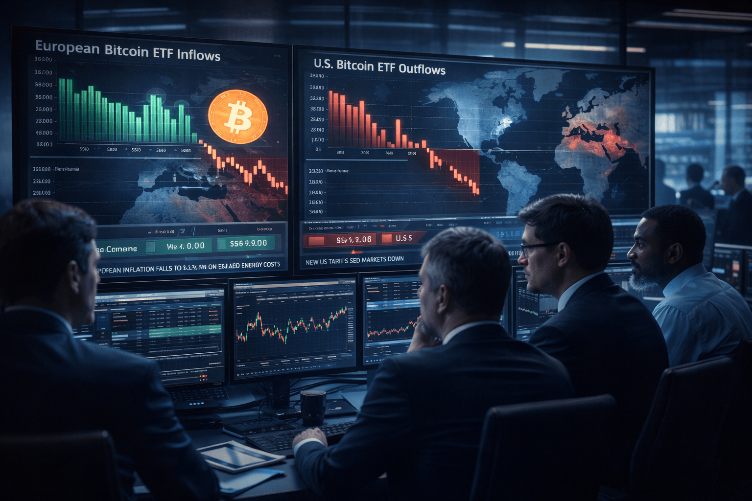 Europe Buys the Dip as U.S. Funds Keep Bleeding Who Is Buying Bitcoin Right Now?