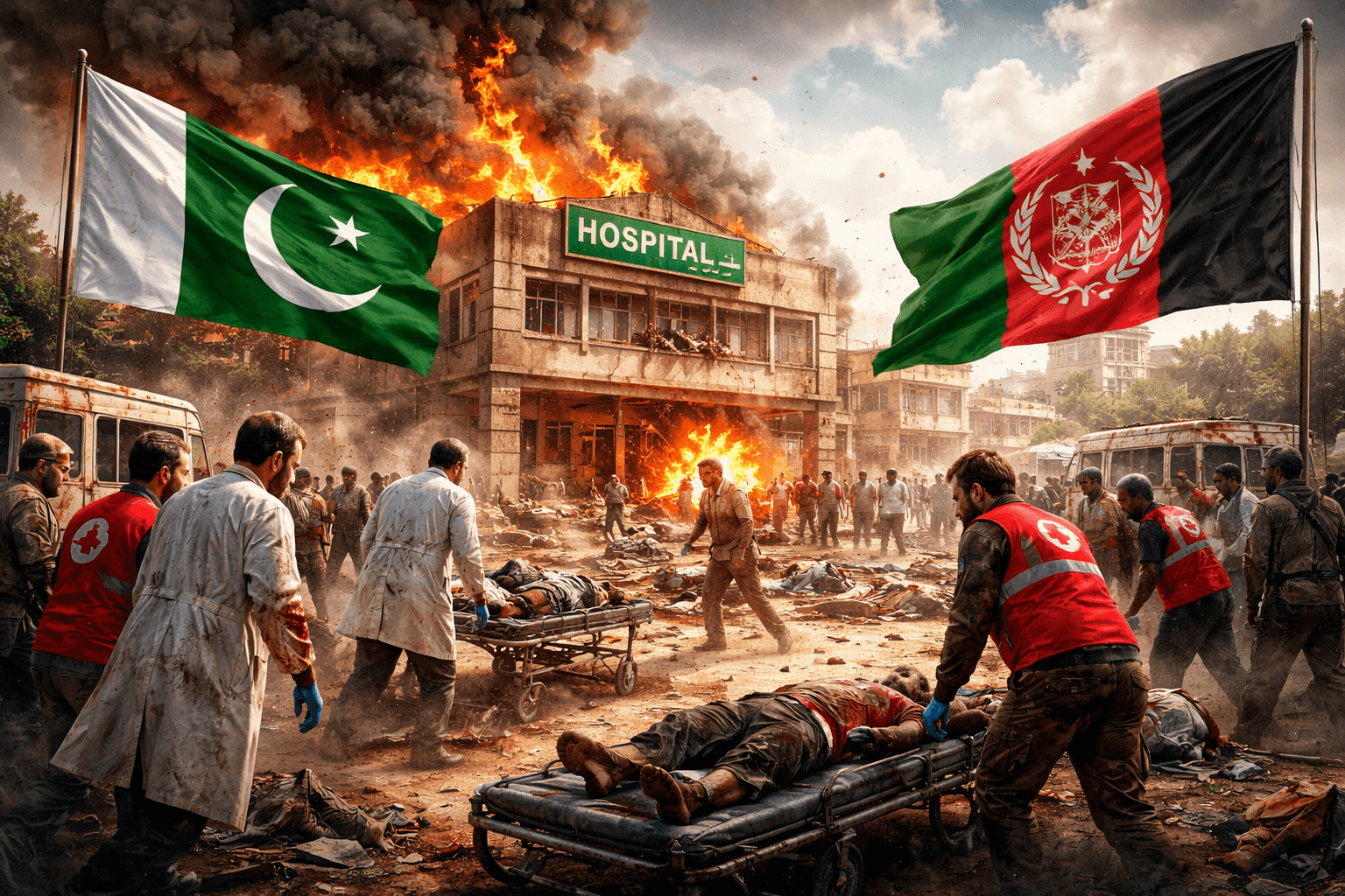 EU Condemns Deadly Kabul Hospital Strike as Pakistan-Afghanistan Crisis Deepens