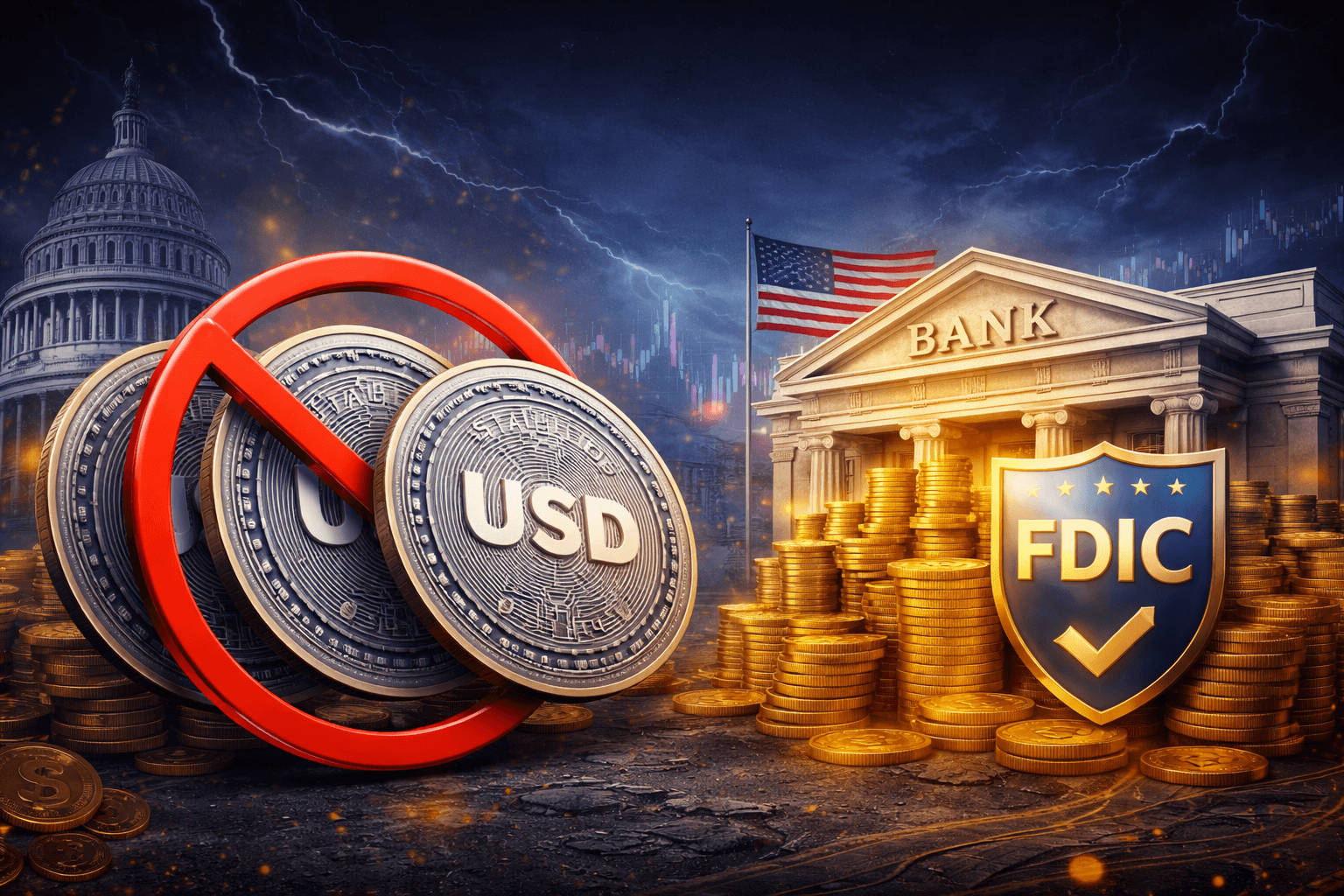 Stablecoins Just Lost a Key Fight in Washington