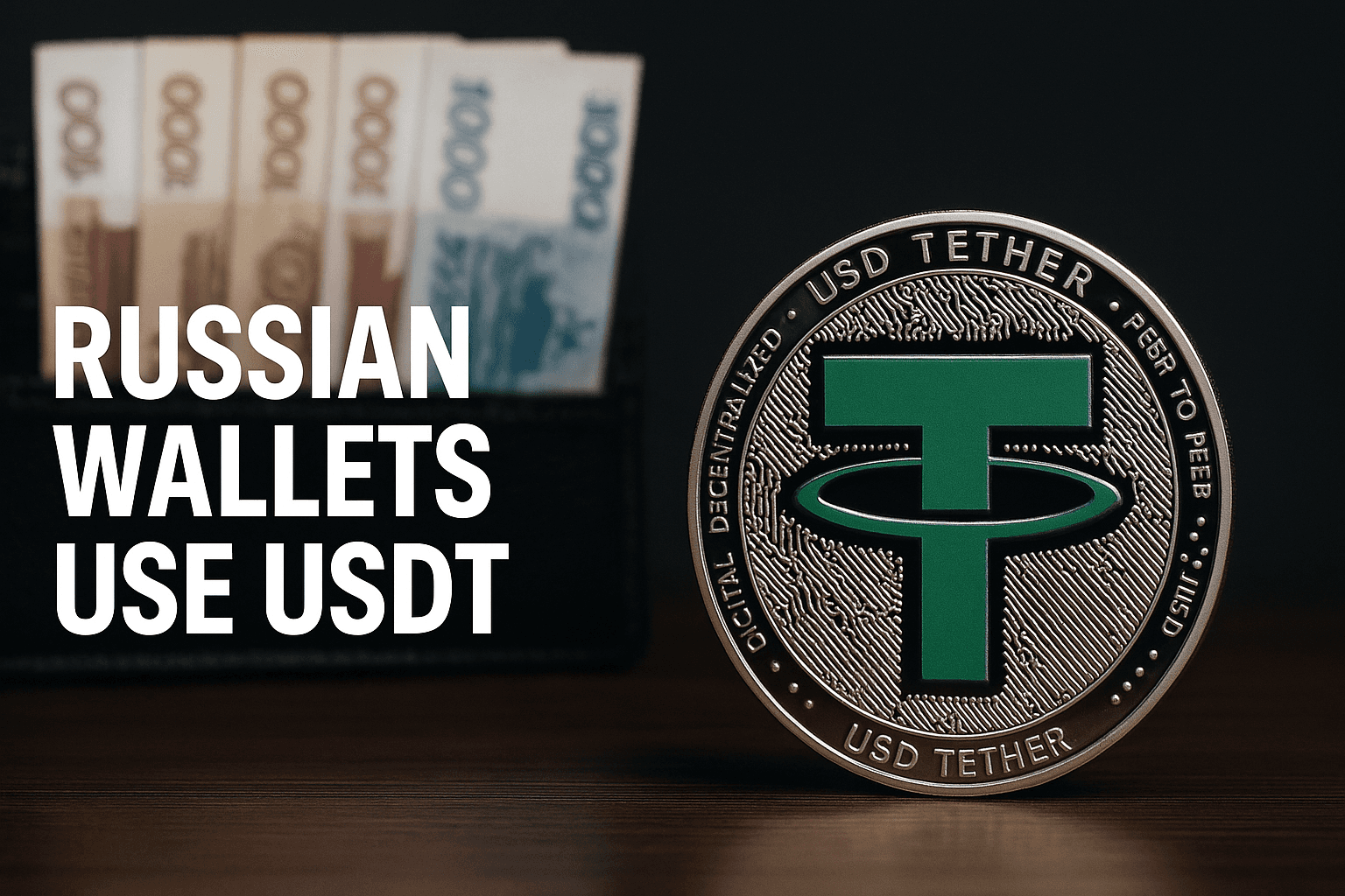 Russian Wallets Use USDT to Move $8 Billion