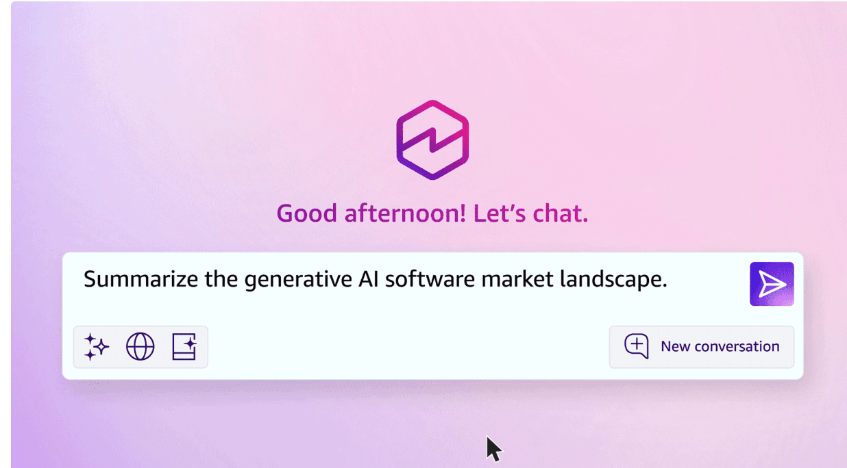Amazon Quick Suite screenshot