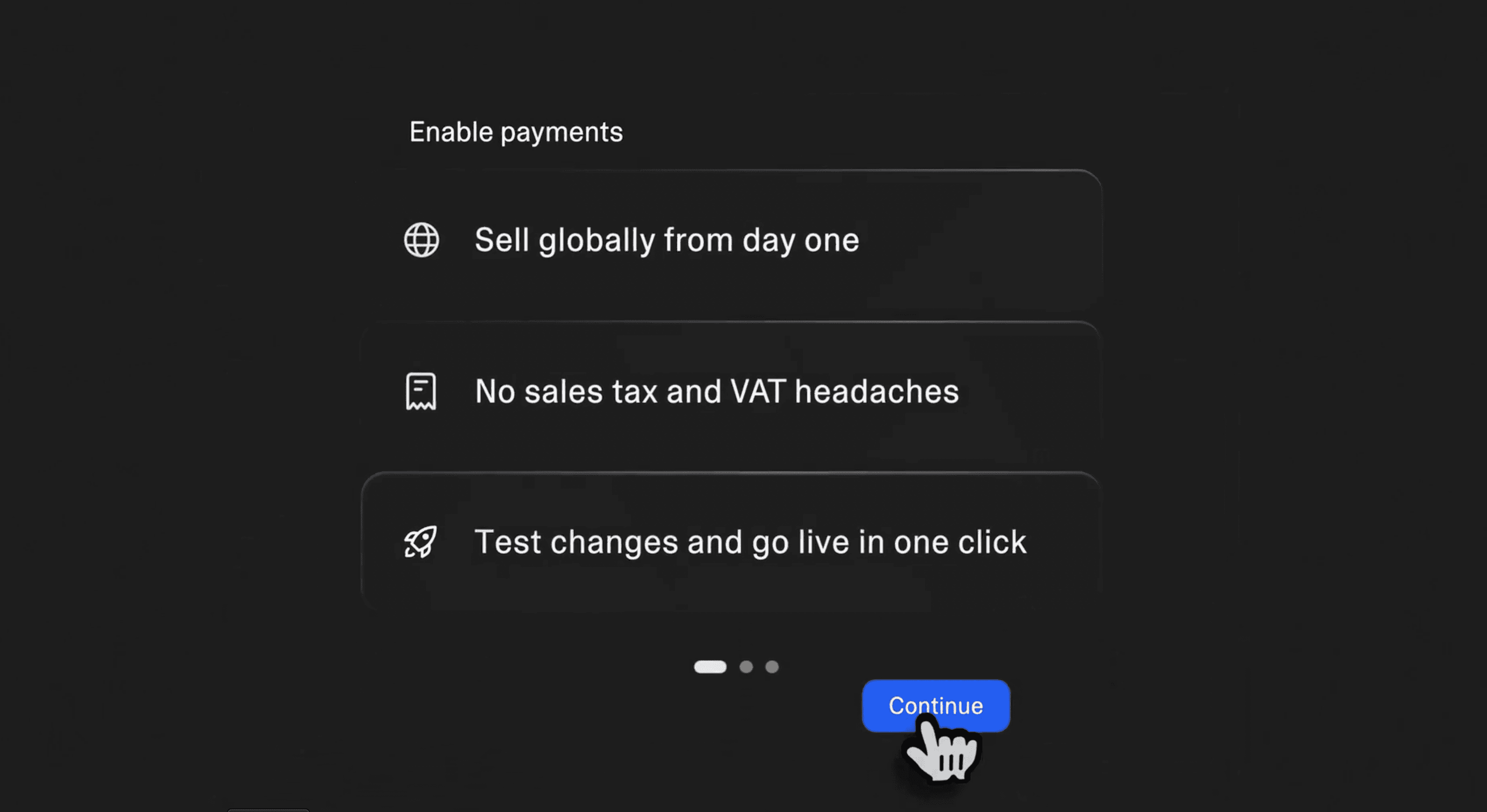 Lovable Payments screenshot