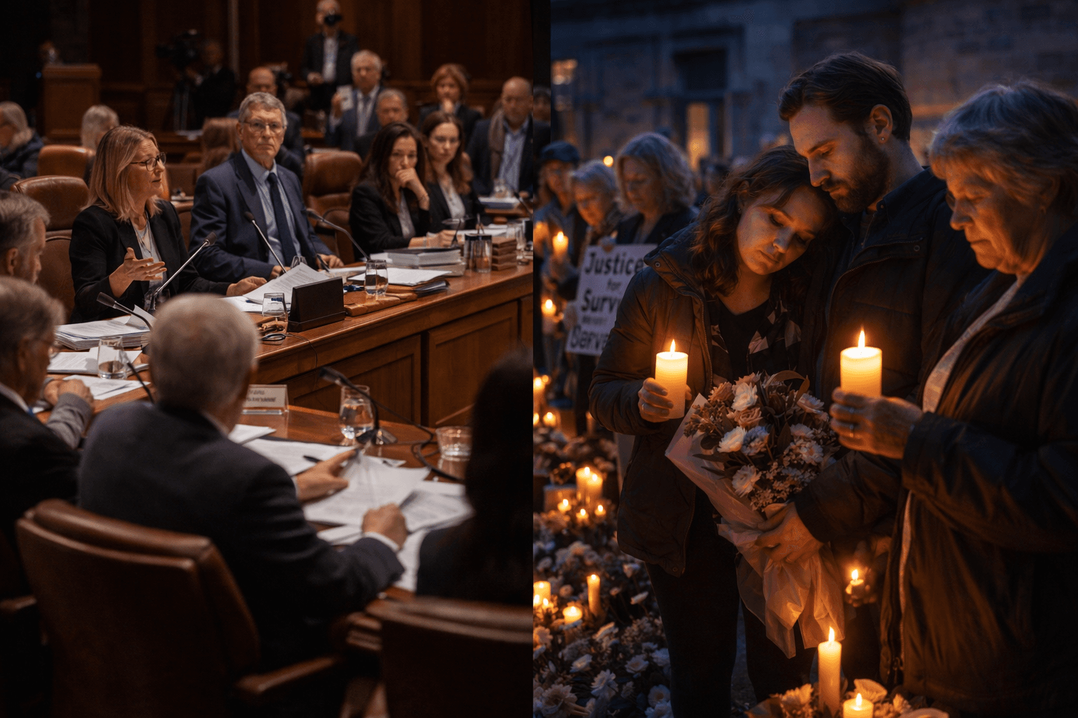 A Community Demanding Answers